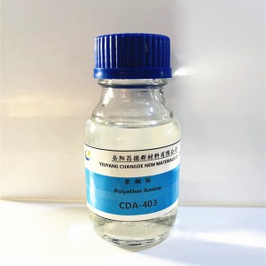 Polyether Amine T403 CAS 39423-51-3 le haghaidh gníomhaire leigheas ábhair lann ilchodach Cumhacht Gaoithe